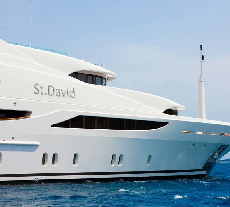 st david mega yacht